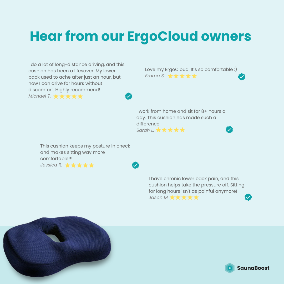ErgoCloud Seat Cushion